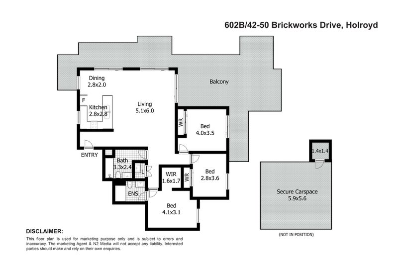 602B / 42-50 Brickworks Drive, Holroyd