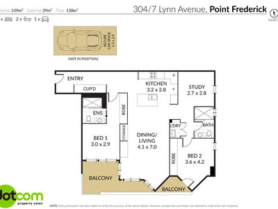 304 / 7 Lynn Avenue, Point Frederick