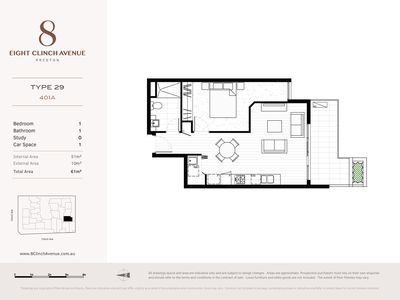 401A / 6 Clinch Avenue, Preston