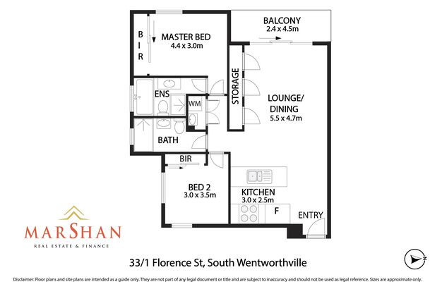 33 / 1 - 9 FLORENCE STREET, South Wentworthville
