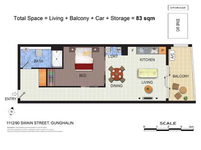 1112 / 90 Swain St, Gungahlin