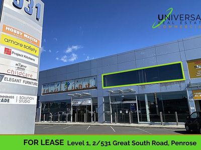 Level 1, 2 / 531 Great South Road, Penrose