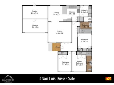 3 San Luis Drive, Sale