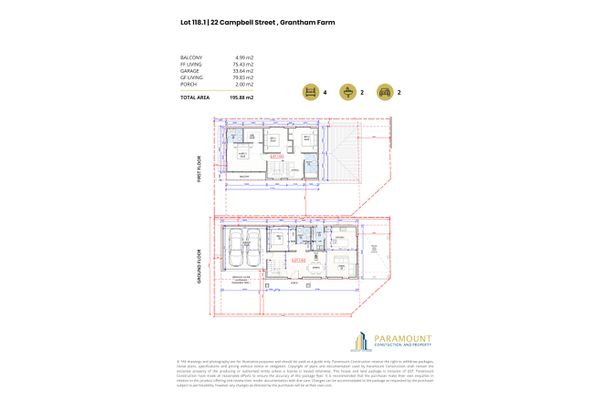 Lot 118.1  22 Campbell St, Grantham Farm