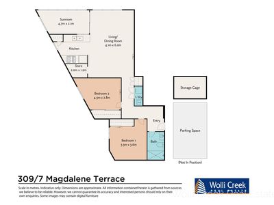 309 / 7 Magdalene Terrace, Wolli Creek