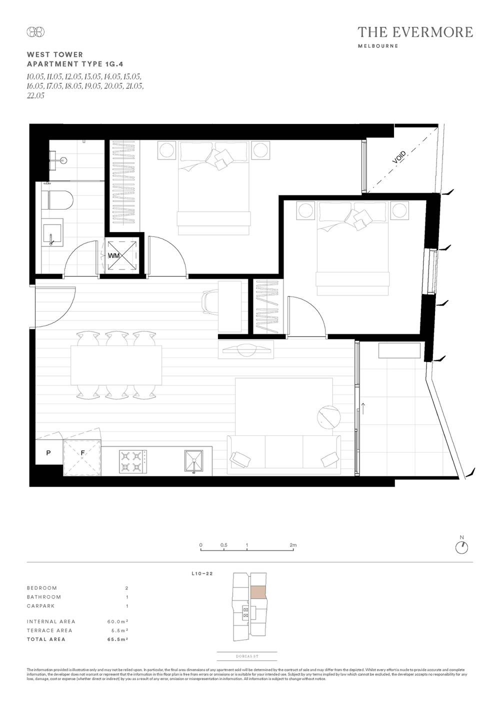 1105A / 58 Dorcas Street, Southbank