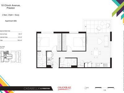 606 / 10 Clinch Avenue, Preston