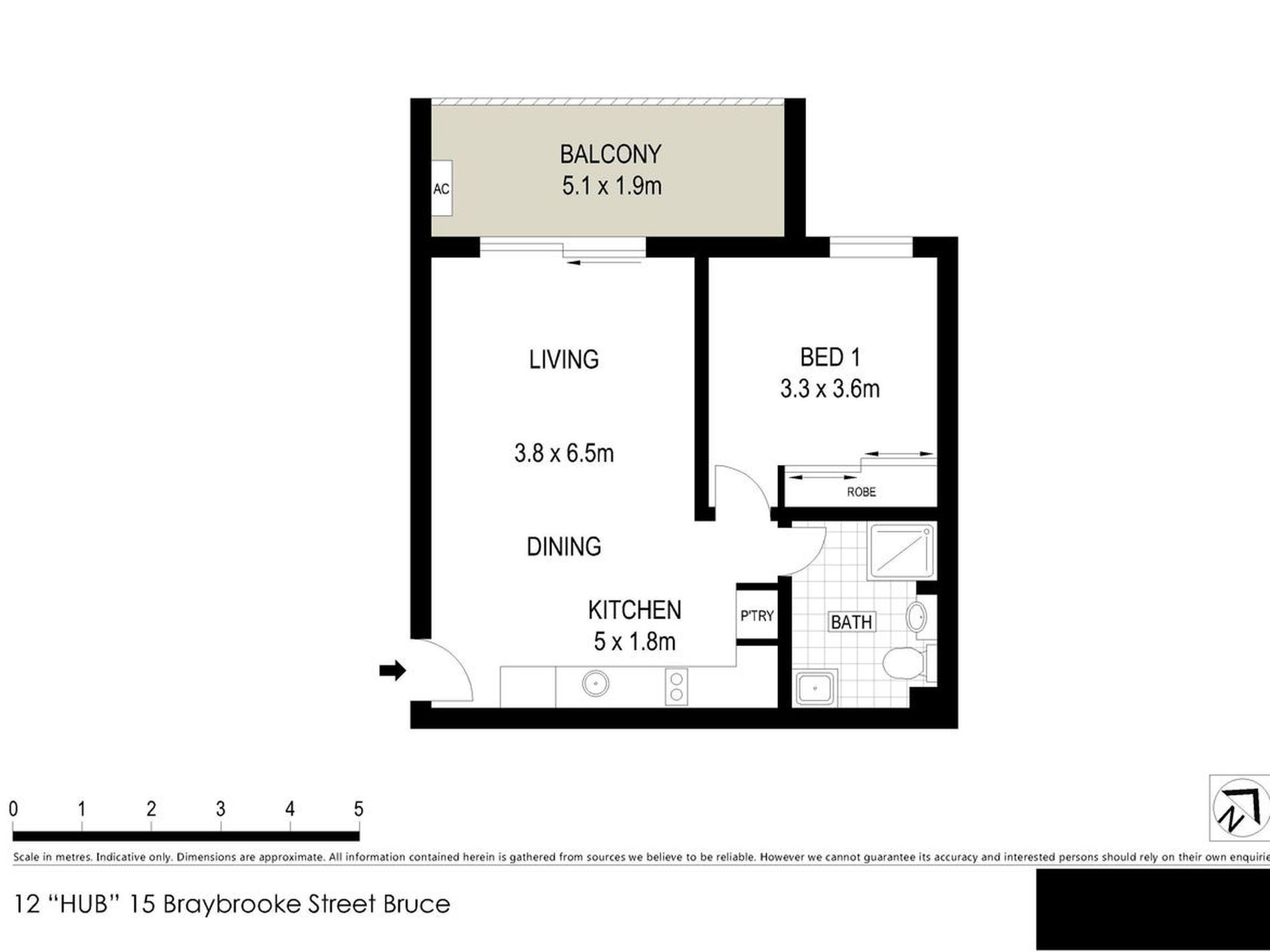 12 / 15 Braybrooke Street, Bruce