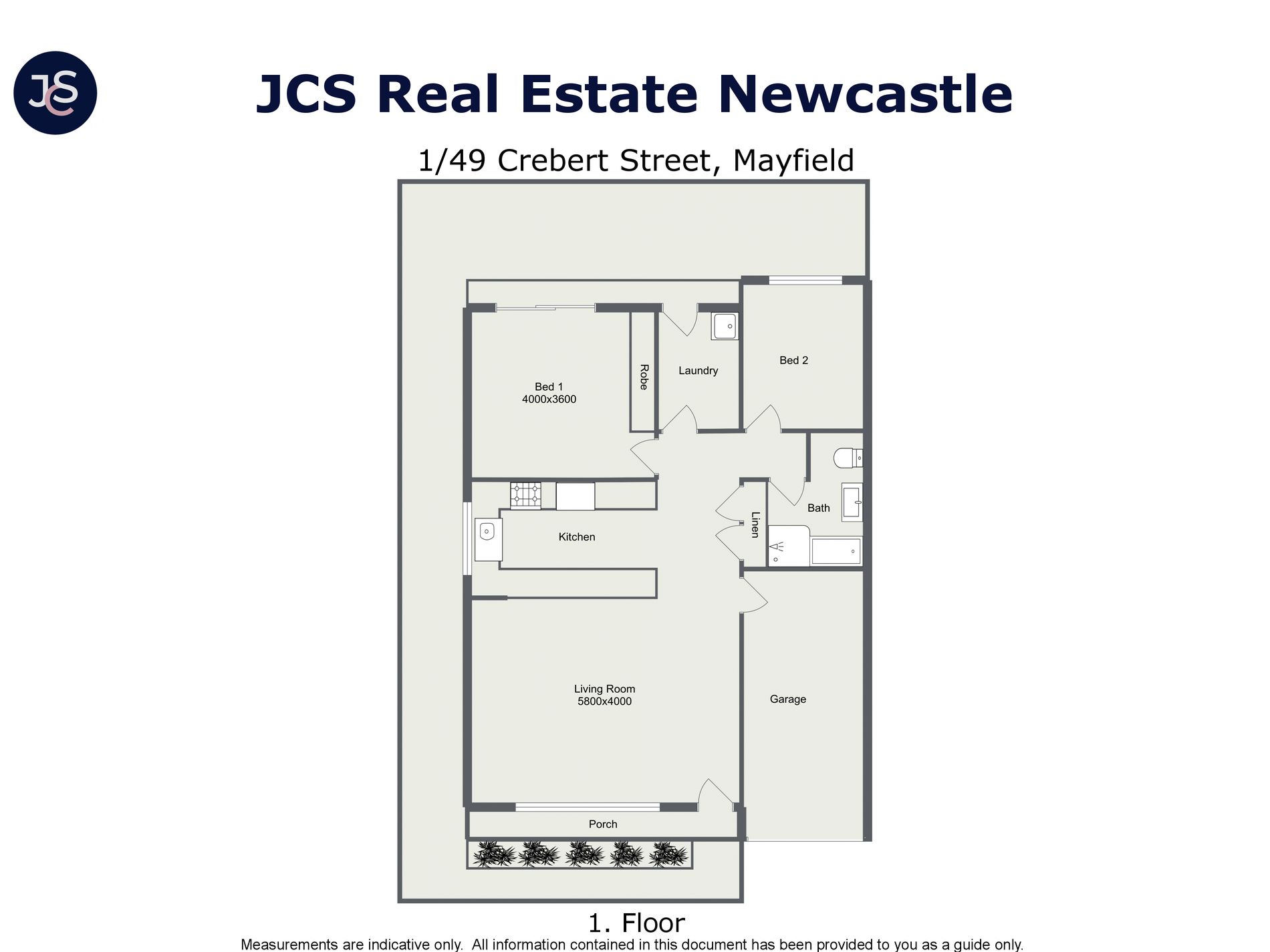 1 / 49 Crebert Street, Mayfield East