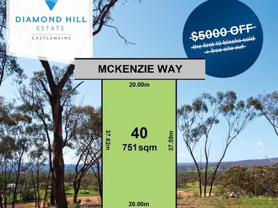 Lot 40 McKenzie Way, Mckenzie Hill