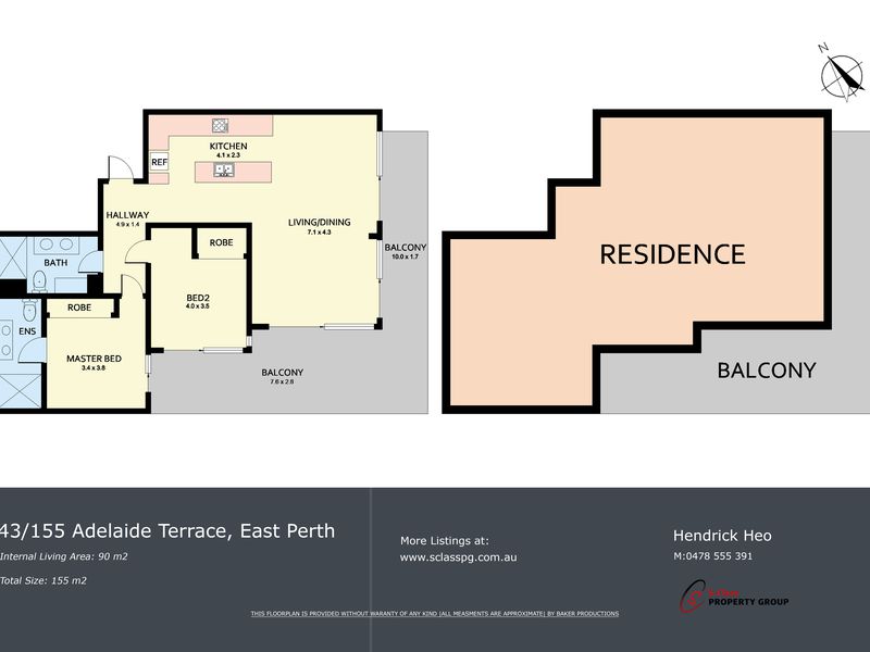 43 / 155 Adelaide Terrace, East Perth