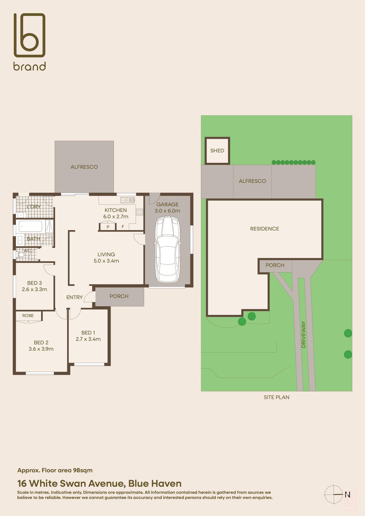 16 White Swan Avenue, Blue Haven