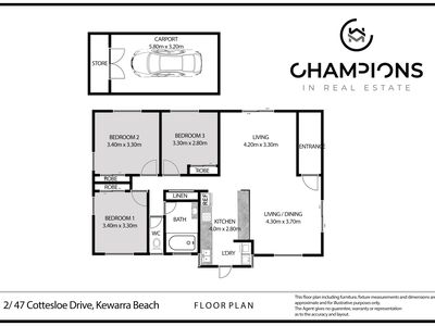 2 / 47 Cottesloe Drive, Kewarra Beach