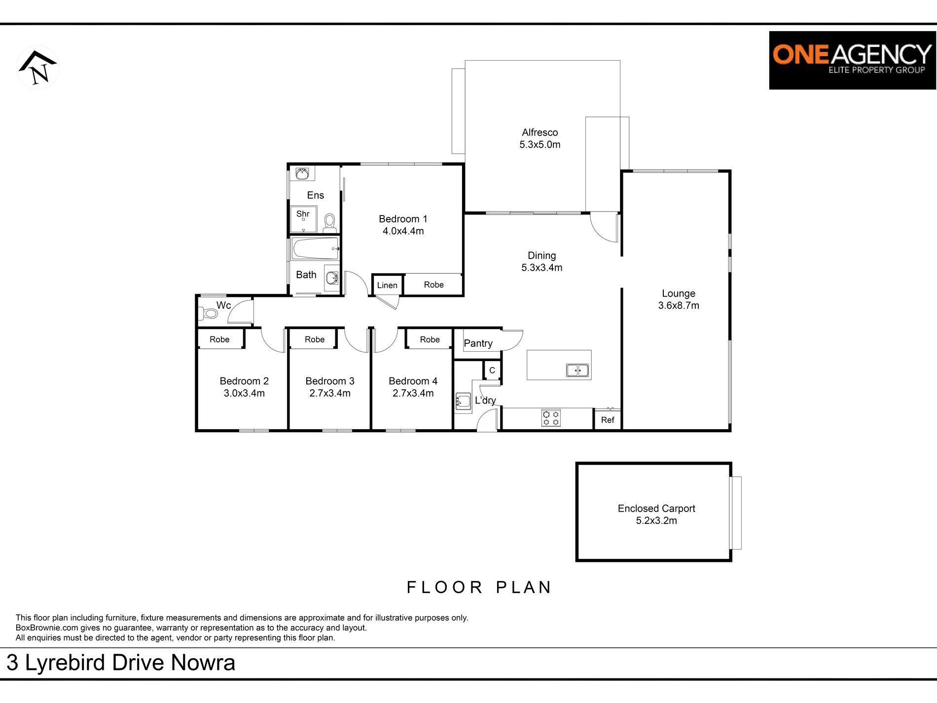 3 Lyrebird Drive, Nowra