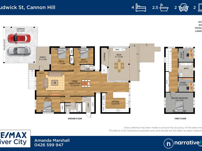 6 Ludwick Street, Cannon Hill Floor Plan