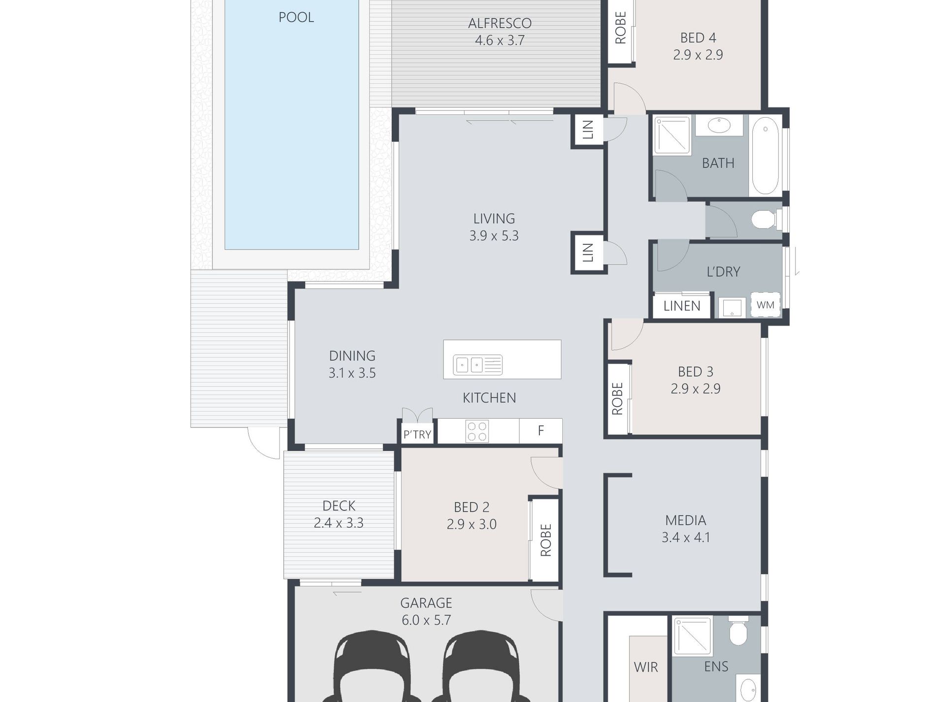 45 Frogmouth Circuit, Mountain Creek Floor Plan