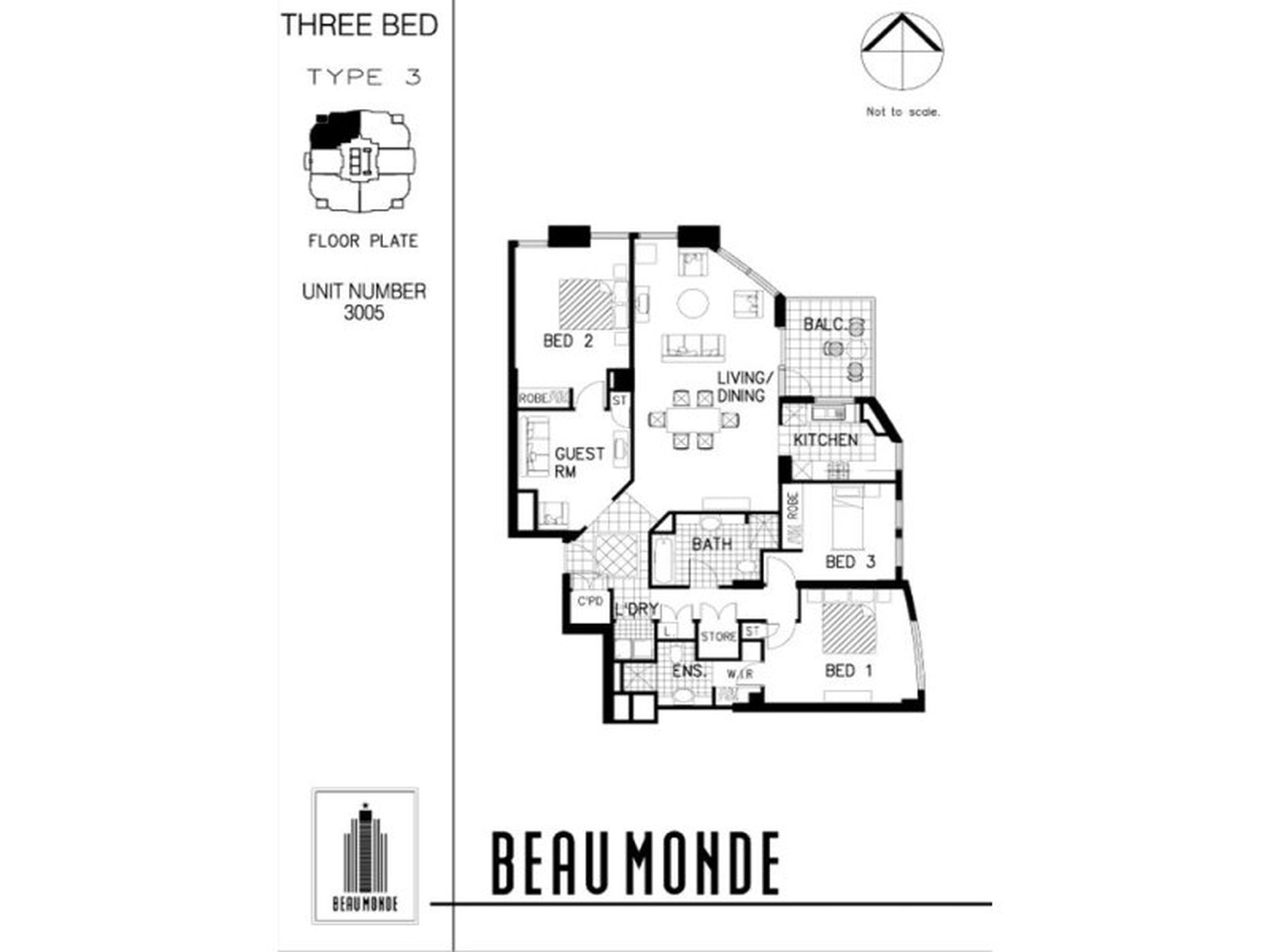 Level 30, 3005 / 77-81 Berry Street, North Sydney