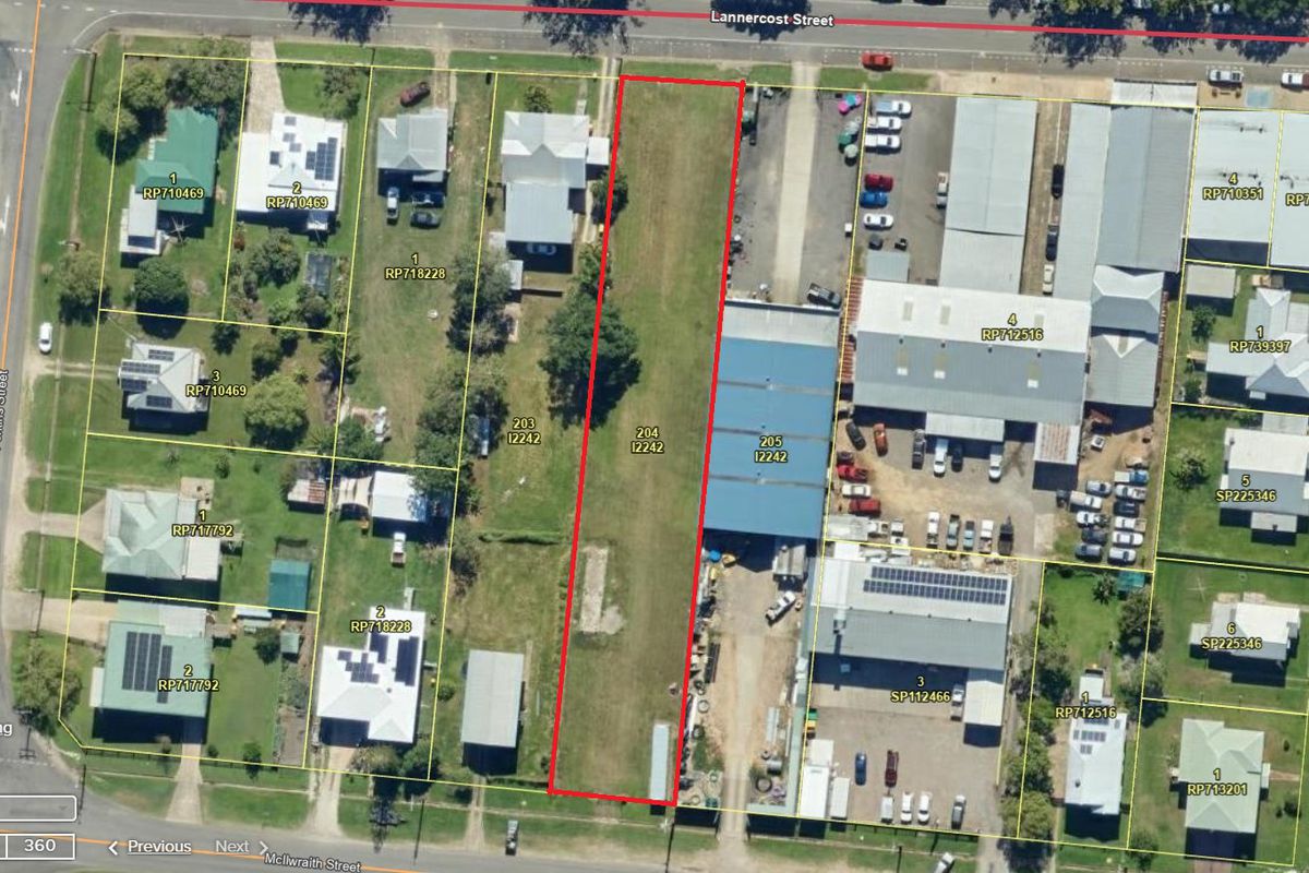 Vacant Land Zoned Centre