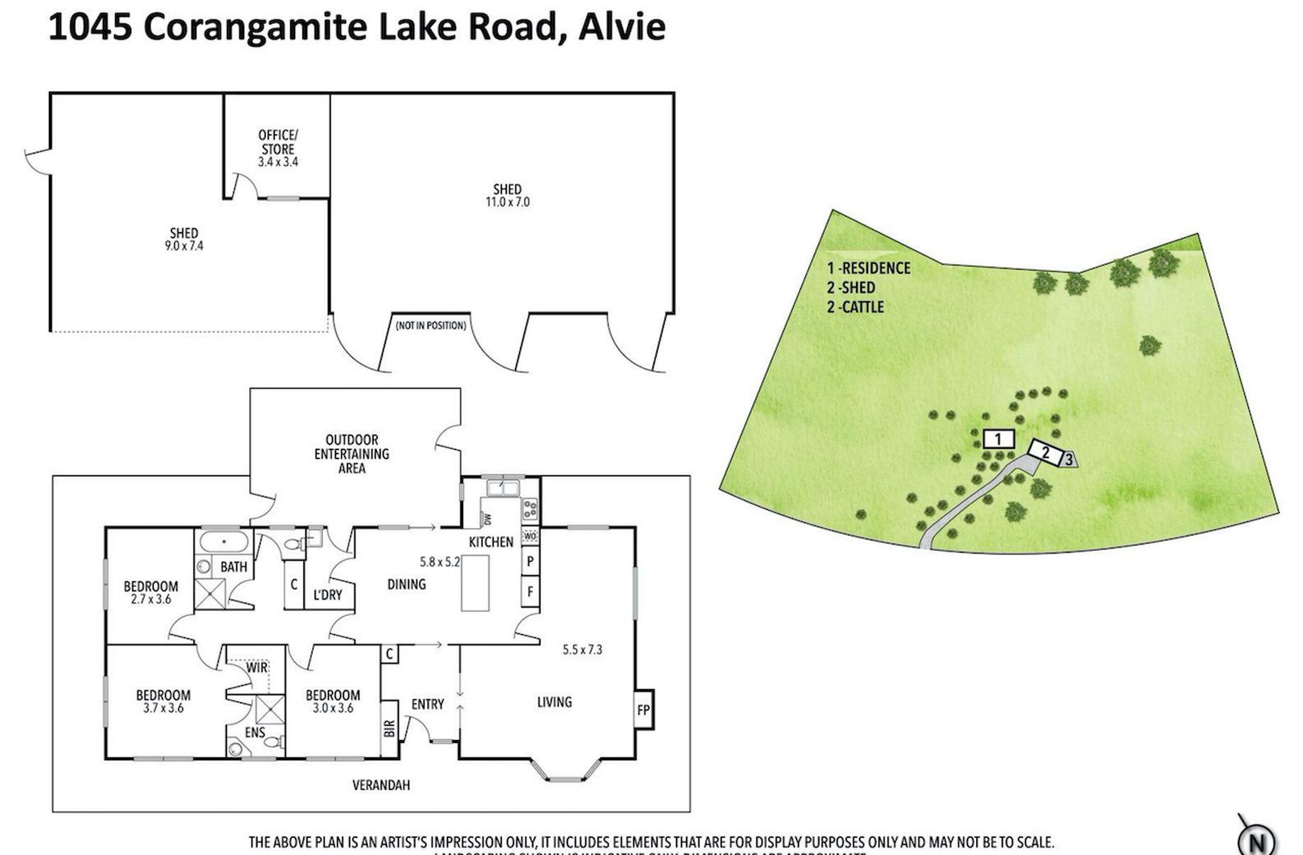 1045 CORANGAMITE LAKE ROAD, Alvie