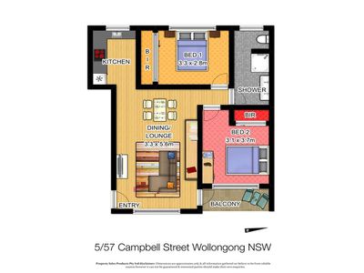 5 / 57 Campbell St, Wollongong