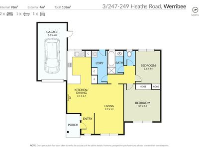 3 / 247-249 Heaths Road, Werribee