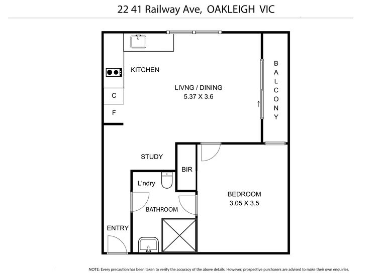 22 / 41 Railway Avenue, Oakleigh