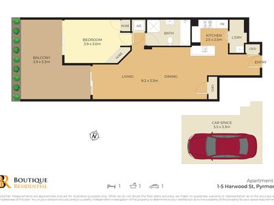 4 / 1-5 Harwood Street, Pyrmont