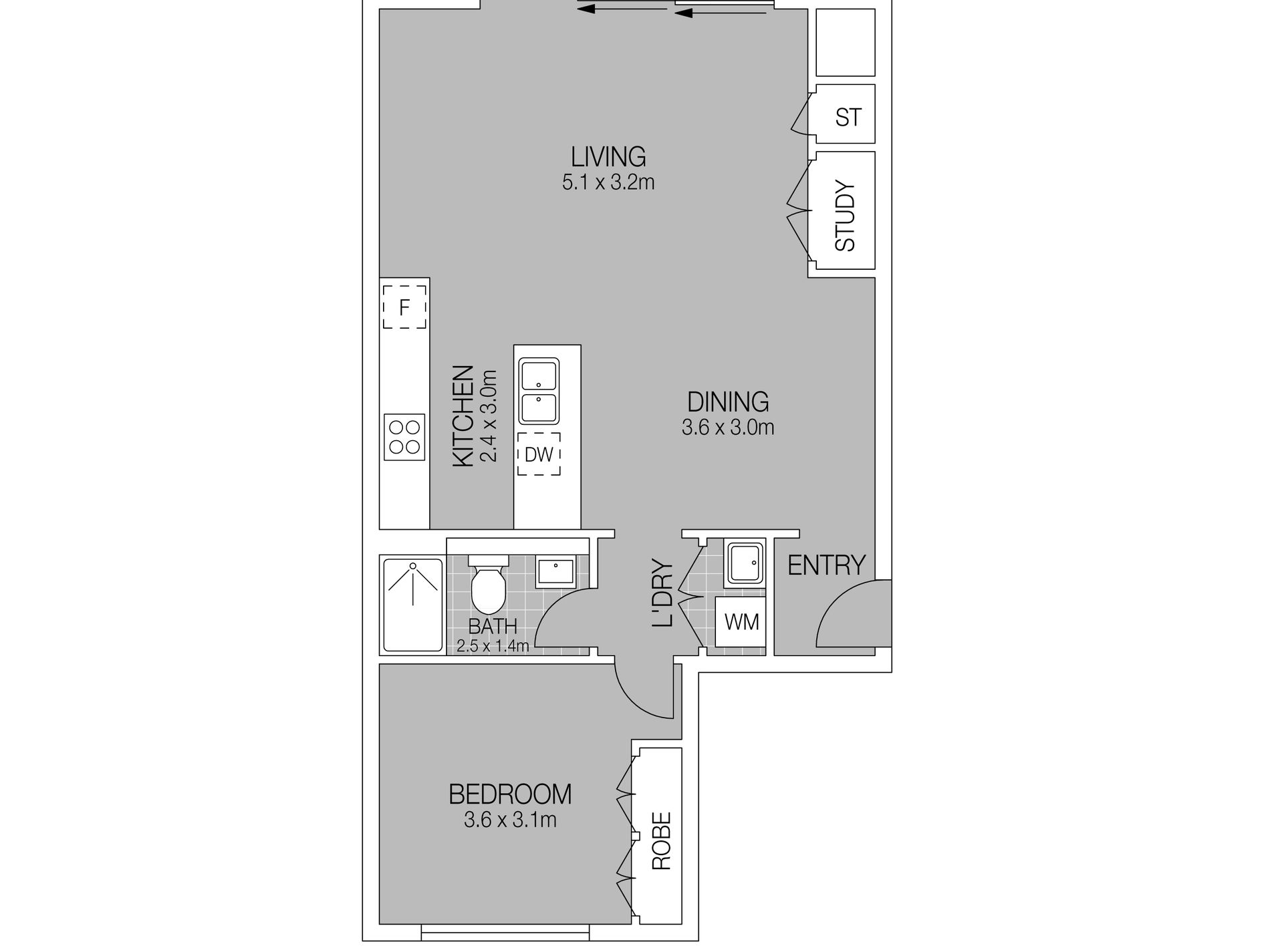 2 / 1368 Botany Road, Botany