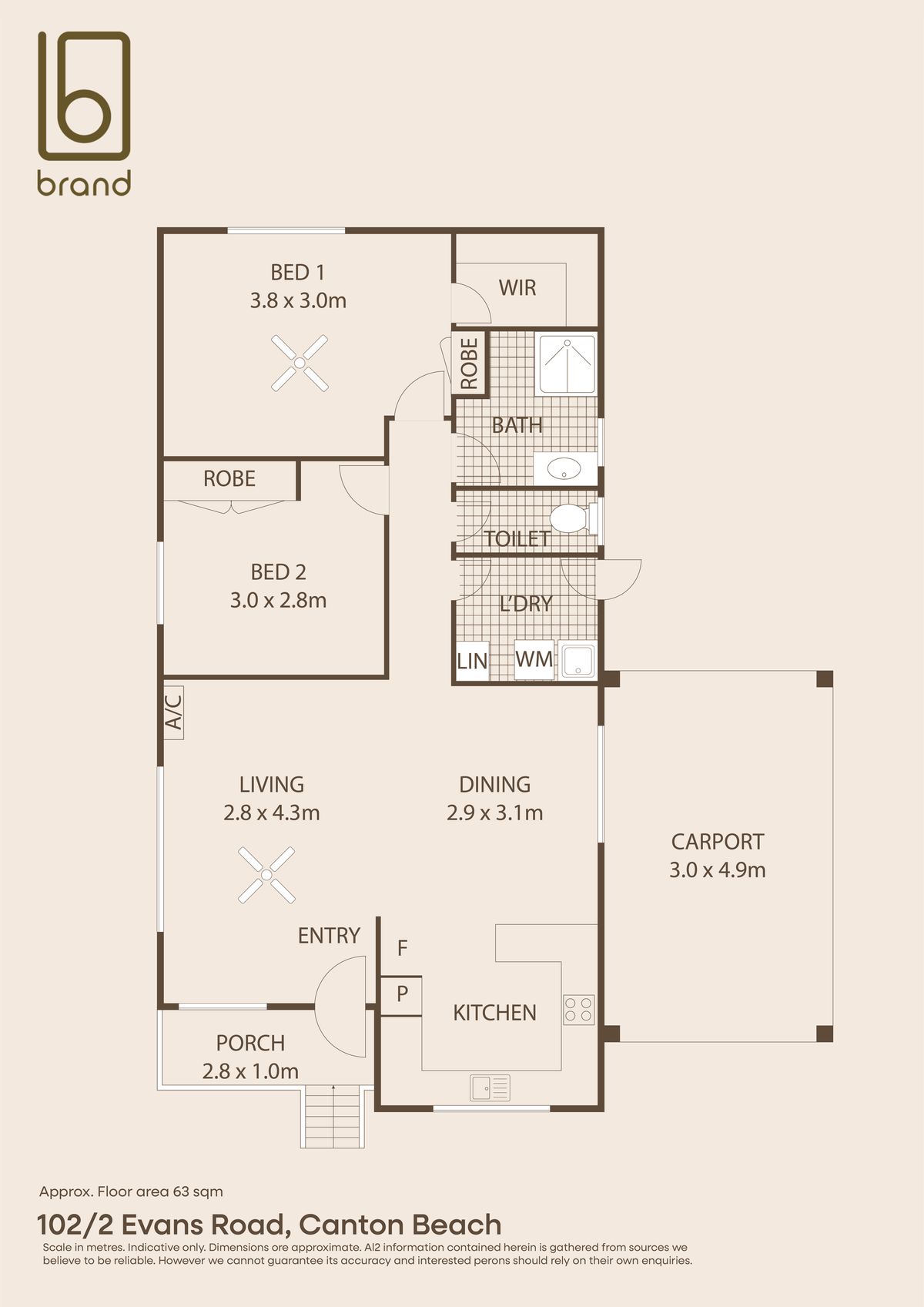 102 / 2 Evans Road, Canton Beach
