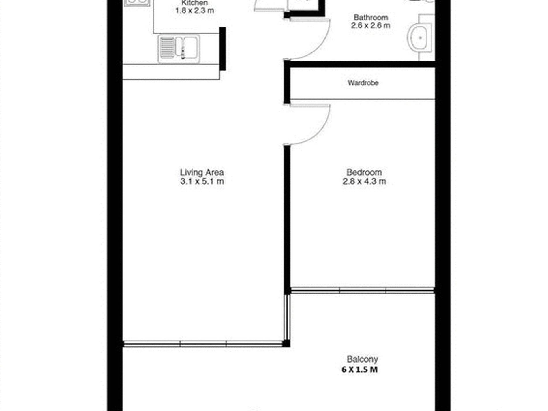 1303 / 1 Hosking Place, Sydney