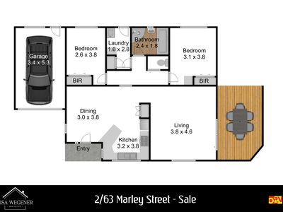 2 / 63 Marley Street, Sale