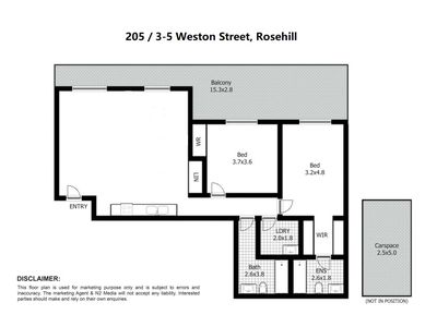 205 / 3-5 Weston Street, Rosehill