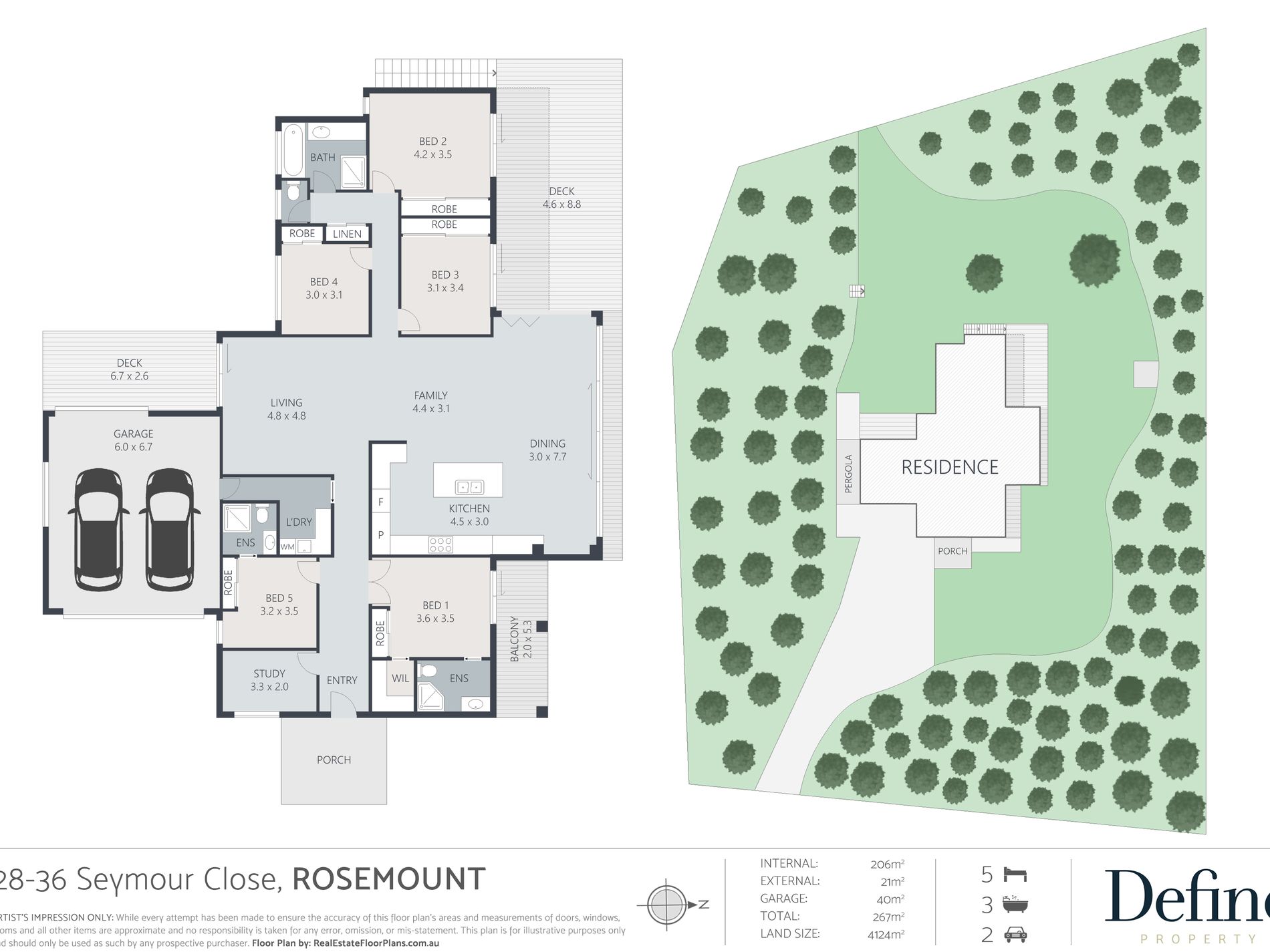 28-36 Seymour Close, Rosemount Floor Plan