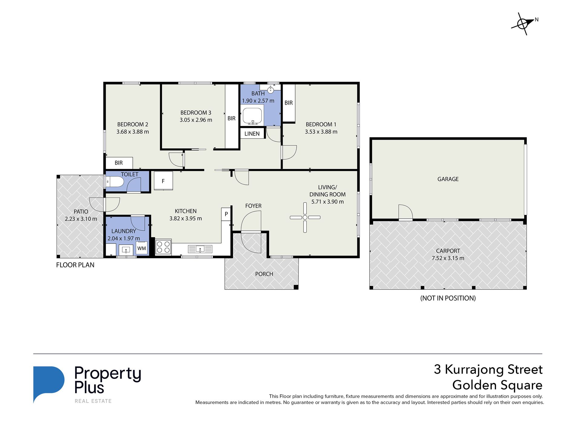 3 KURRAJONG STREET, Golden Square