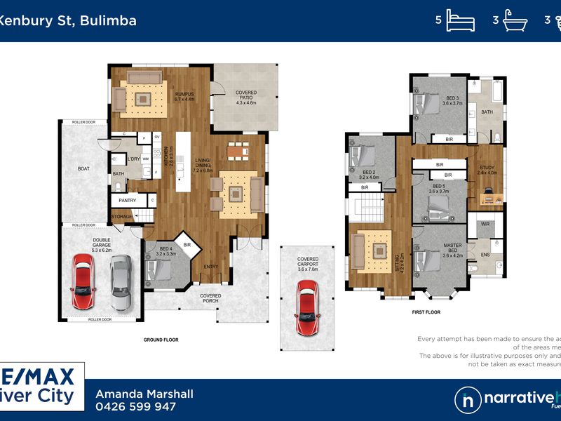 14 Kenbury Street, Bulimba Floor Plan