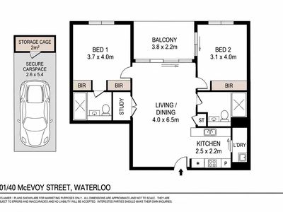 501 / 40 Mcevoy Street , Waterloo