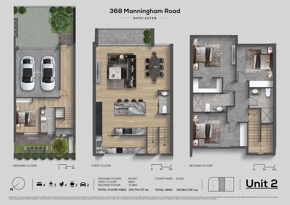 1-3 / 368 Manningham Road, Doncaster