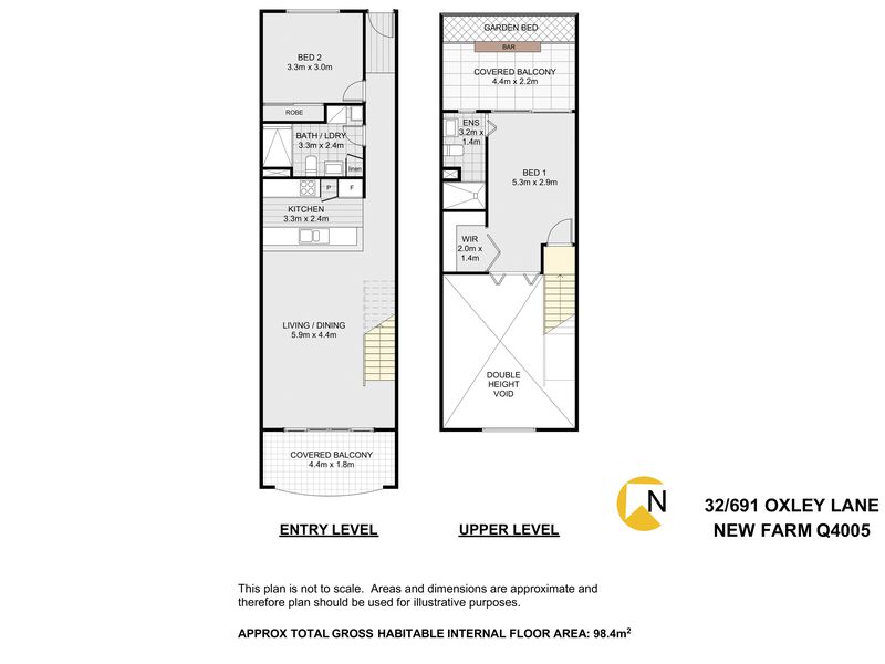 32 / 691 Brunswick Street, New Farm