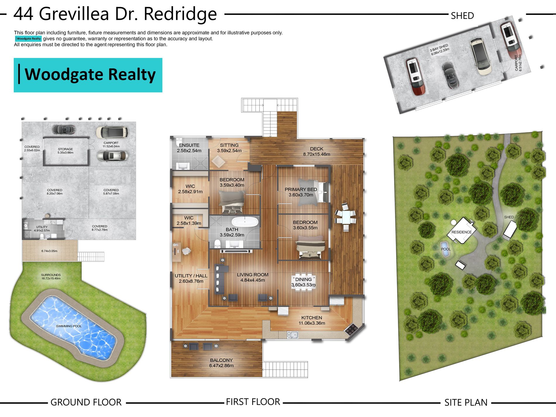 44 GREVILLEA DRIVE, Redridge