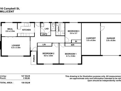 16 CAMPBELL STREET, Millicent