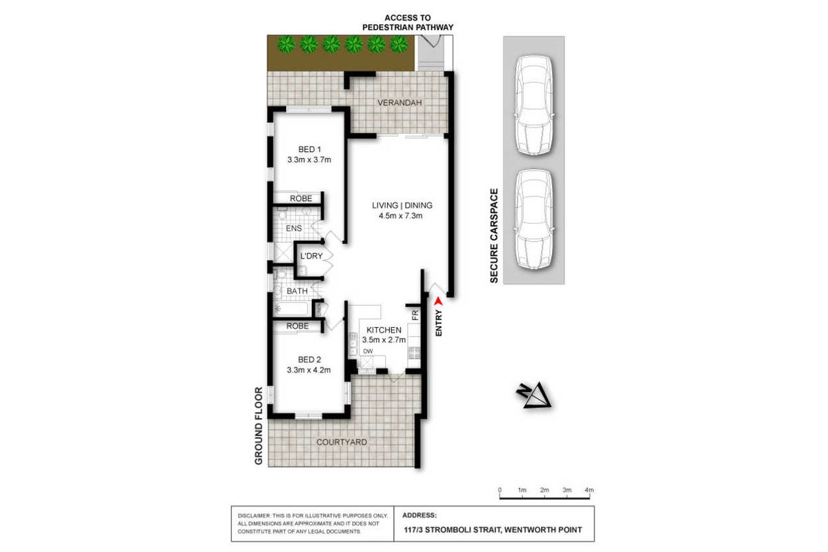 117 / 3 Stromboli Strait , Wentworth Point