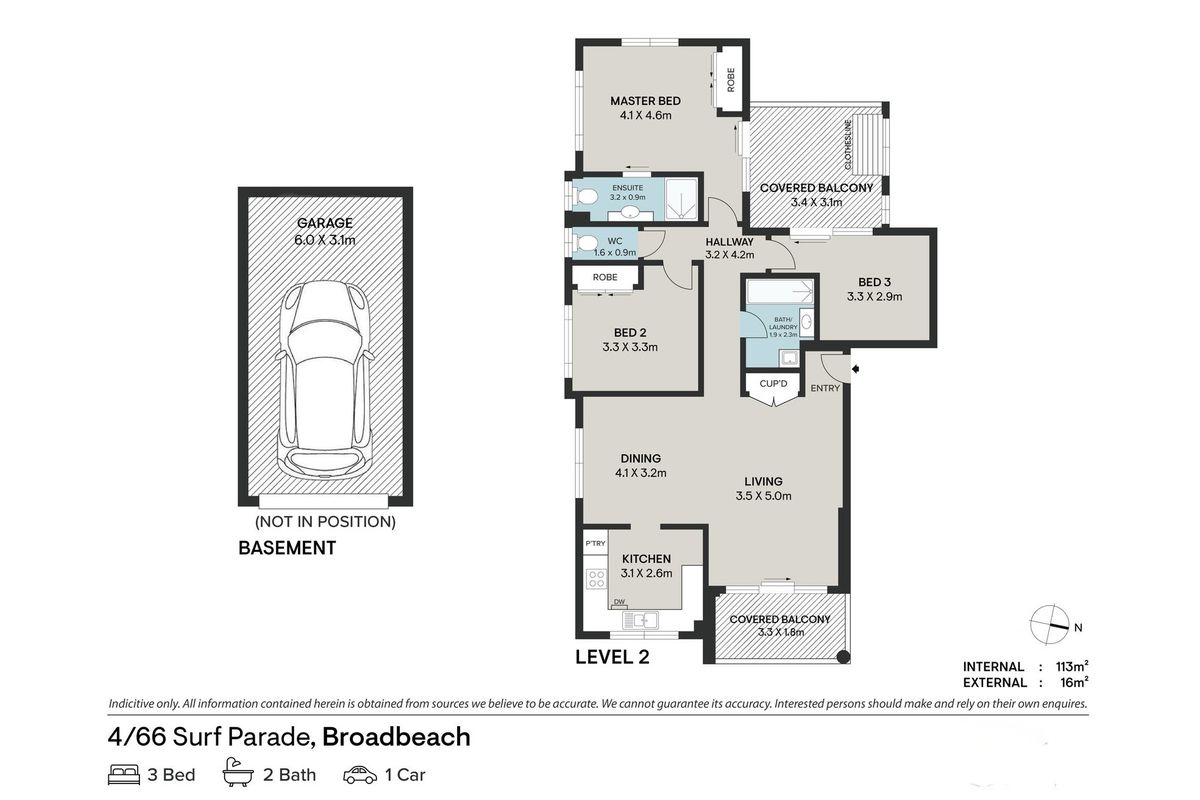 4 / 66 Surf Parade, Broadbeach