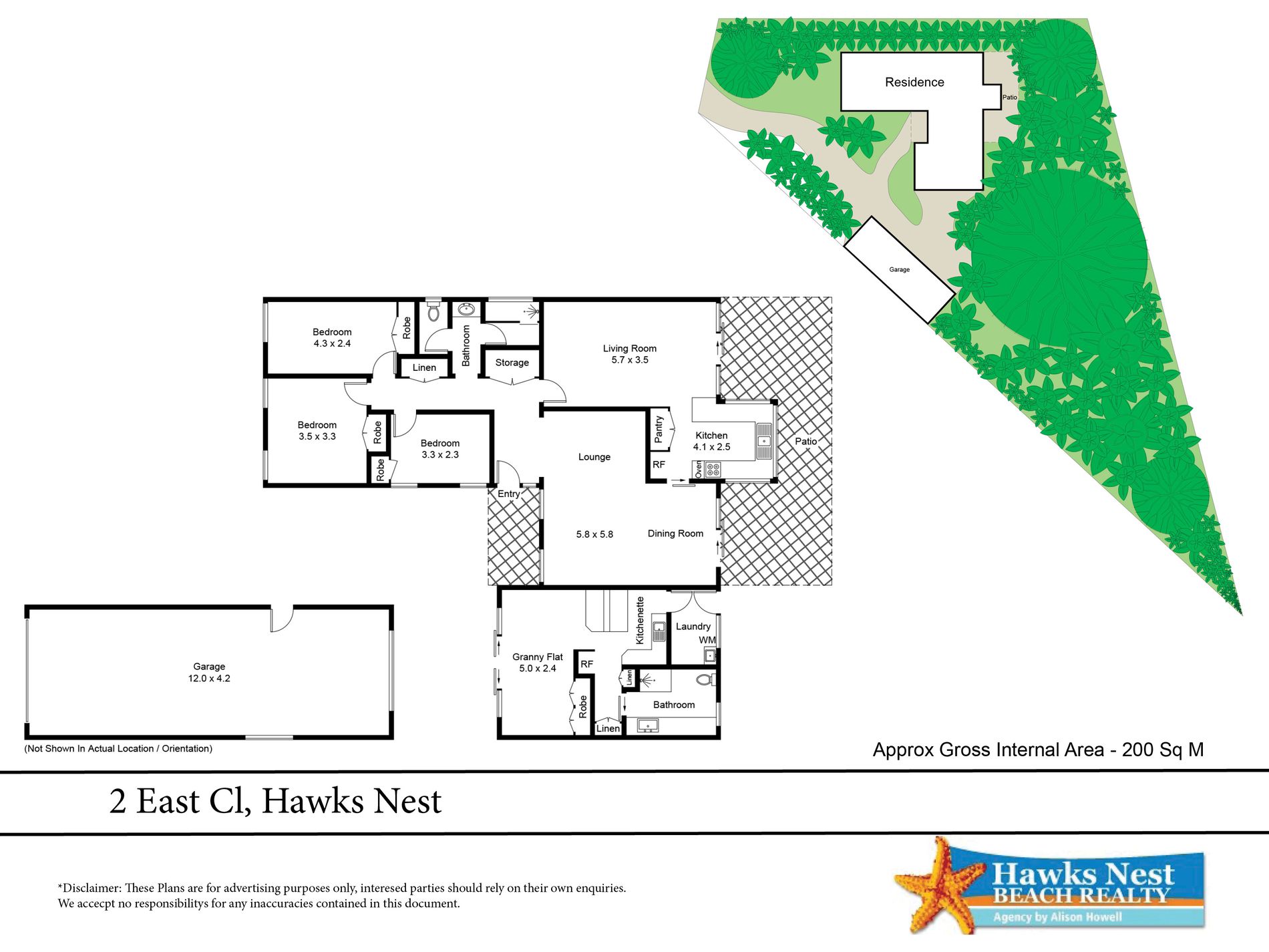 2 East Close, Hawks Nest