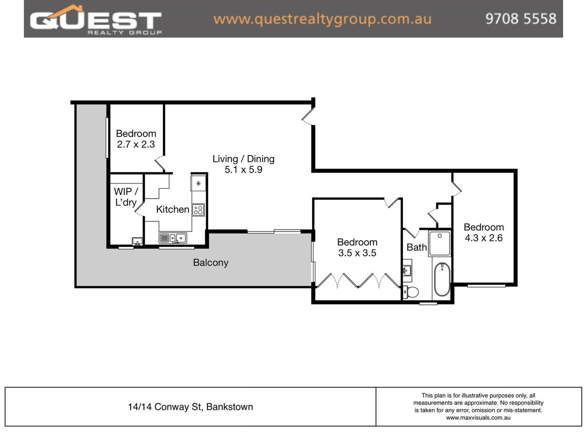 14 / 14-16 Conway Road, Bankstown