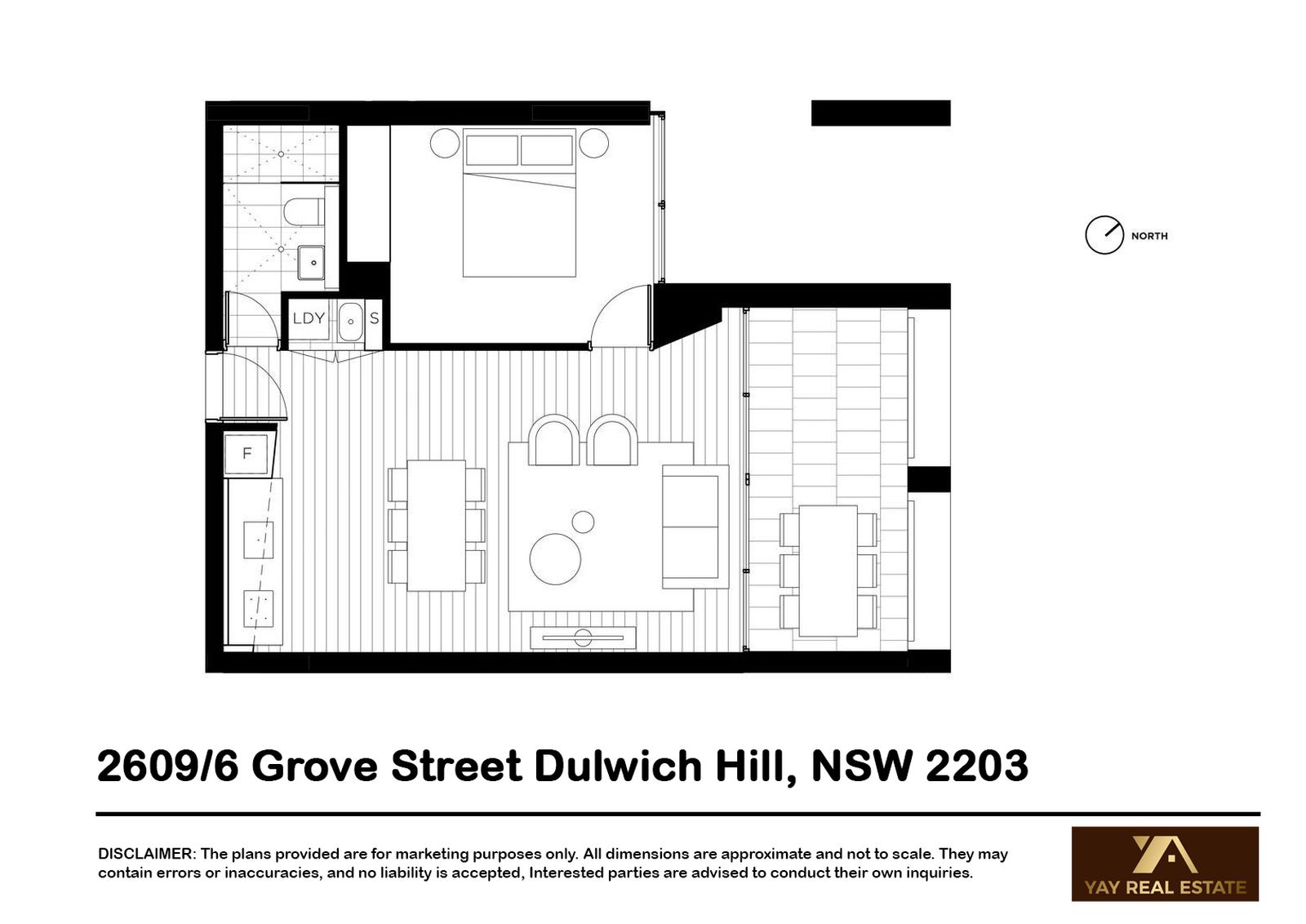 2609 / 6 Grove Street, DULWICH HILL floorplan