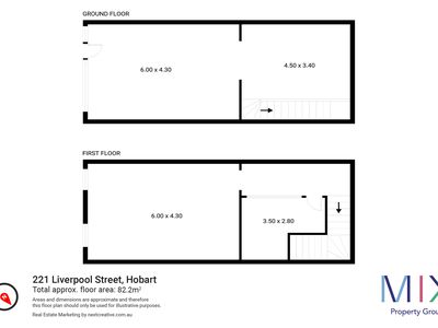 1 / 221 Liverpool Street, Hobart