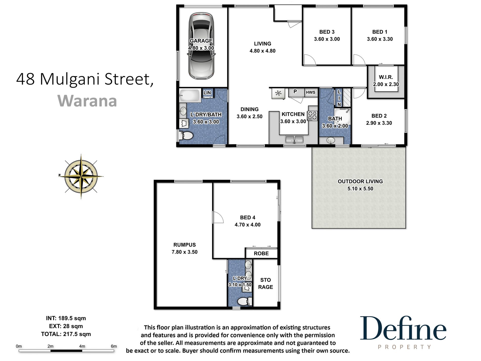 48 Mulgani Street, Warana Floor Plan