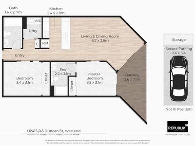 2415 / 45 Duncan Street, West End