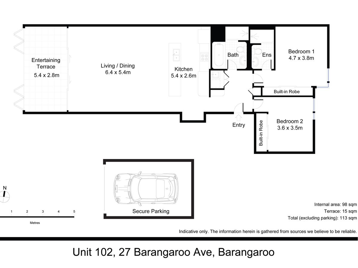 102 / 27 Barangaroo Avenue, Bara...