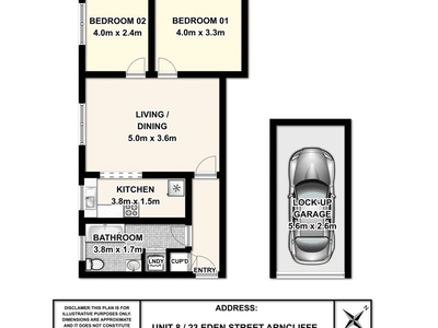 8 / 23 Eden Street, Arncliffe